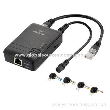 POE Switch with green LED indicator